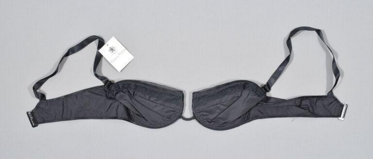Black Bra With Brand Tag