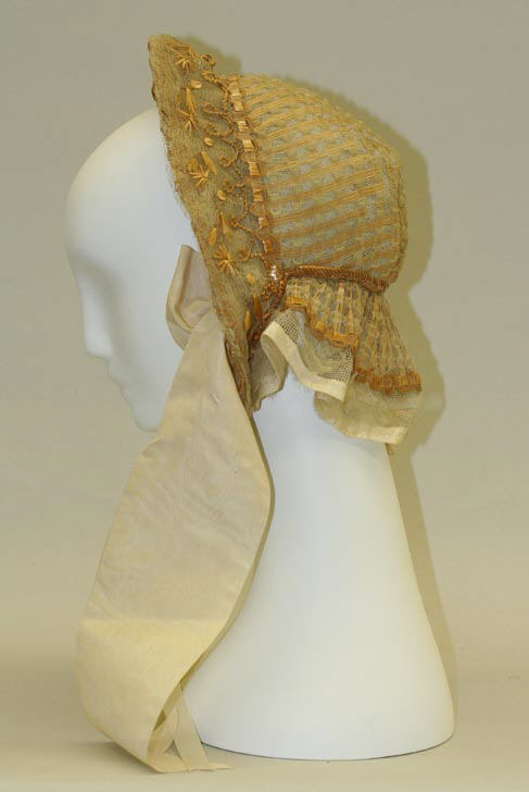 Vintage Bonnet on Display Mannequin