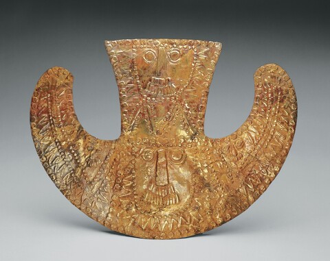 Ancient Gold Double-face Ornament