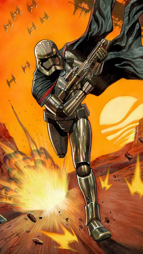 Captain Phasma Desert Battle