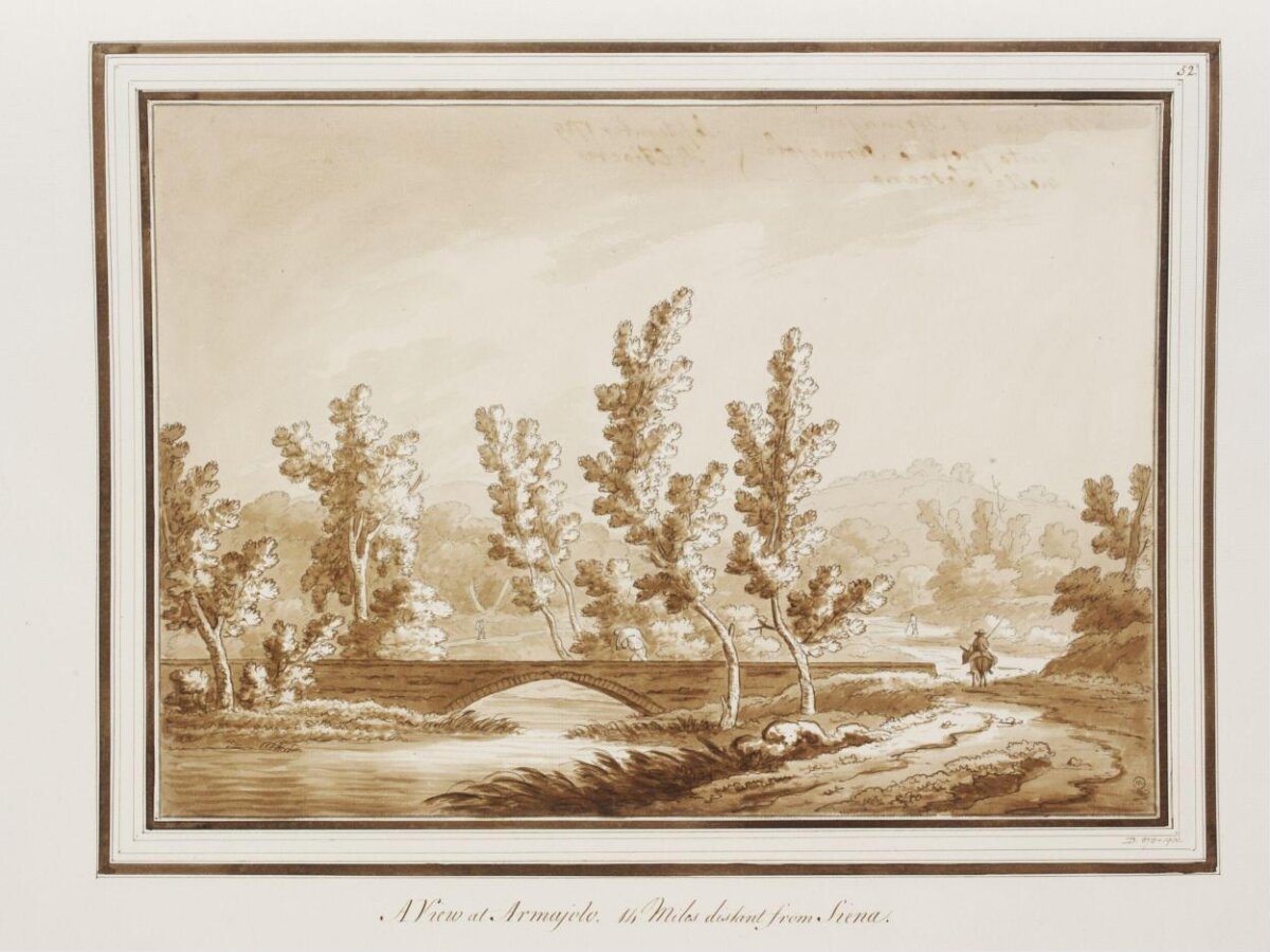 View at Armajelo near Siena