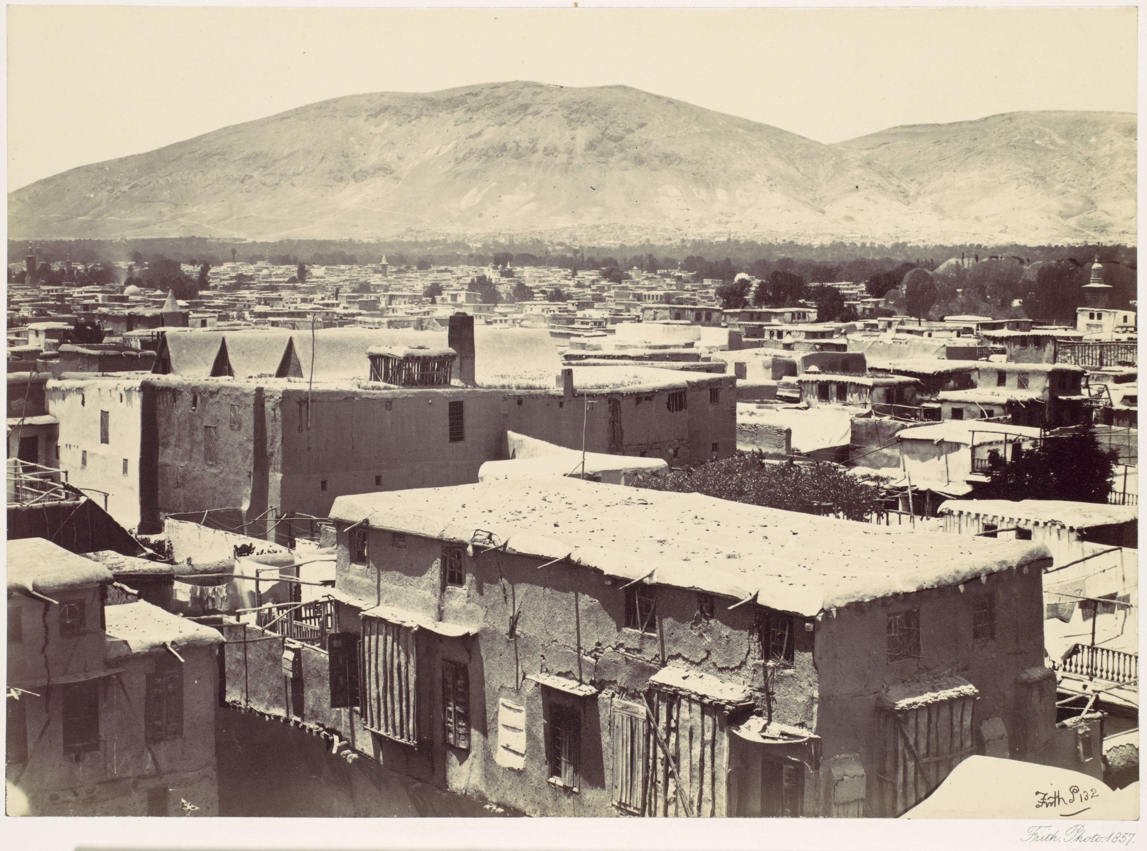 1857 Damascus Old City View