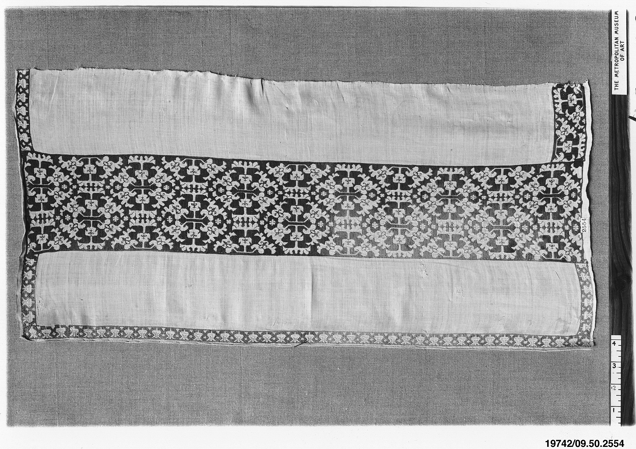 Antique Embroidered Textile Fragment