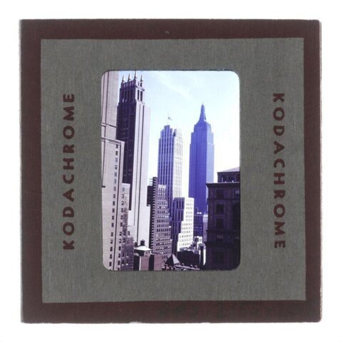 Vintage New York City Skyline