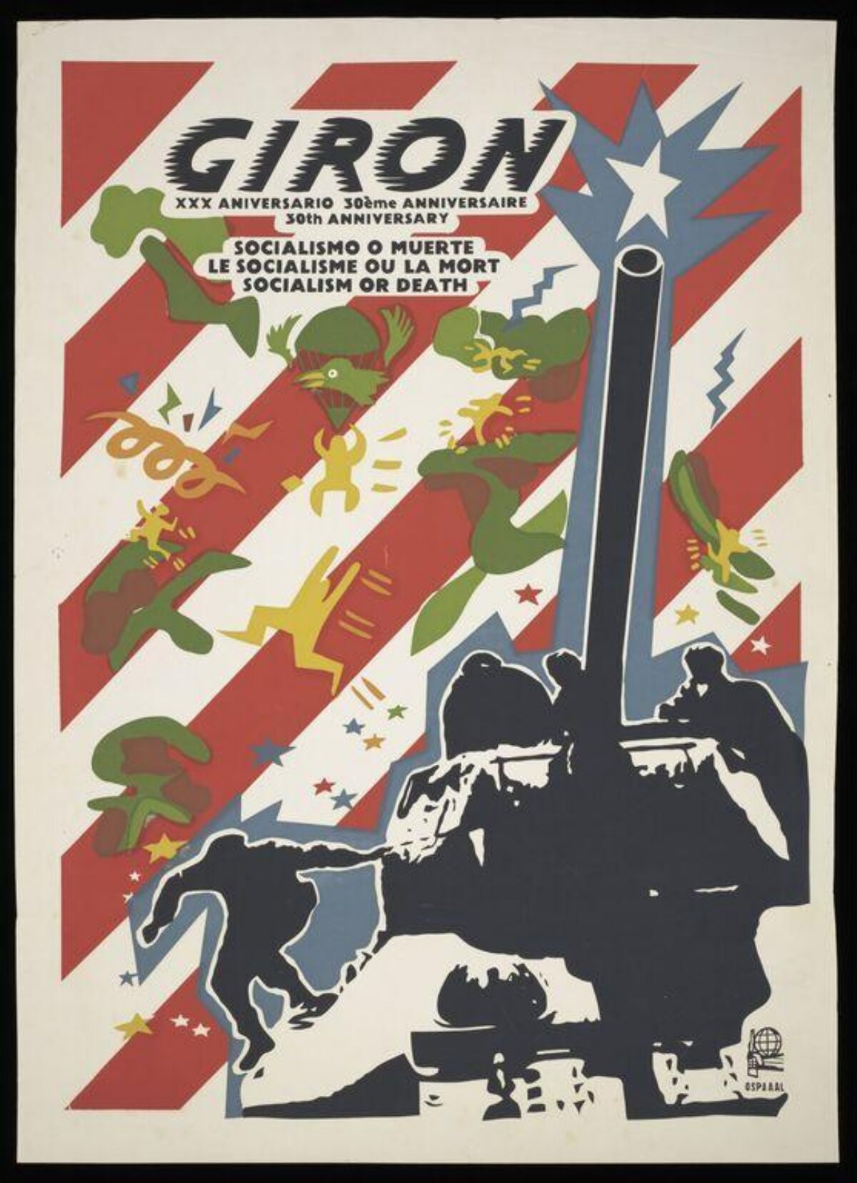 Giron 30th Anniversary Propaganda Poster