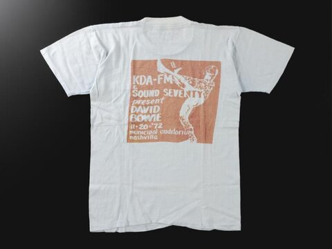 Vintage David Bowie Concert Graphic T-Shirt