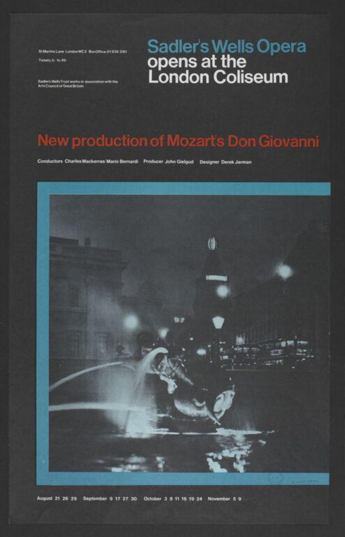 Don Giovanni Opera Performance Poster