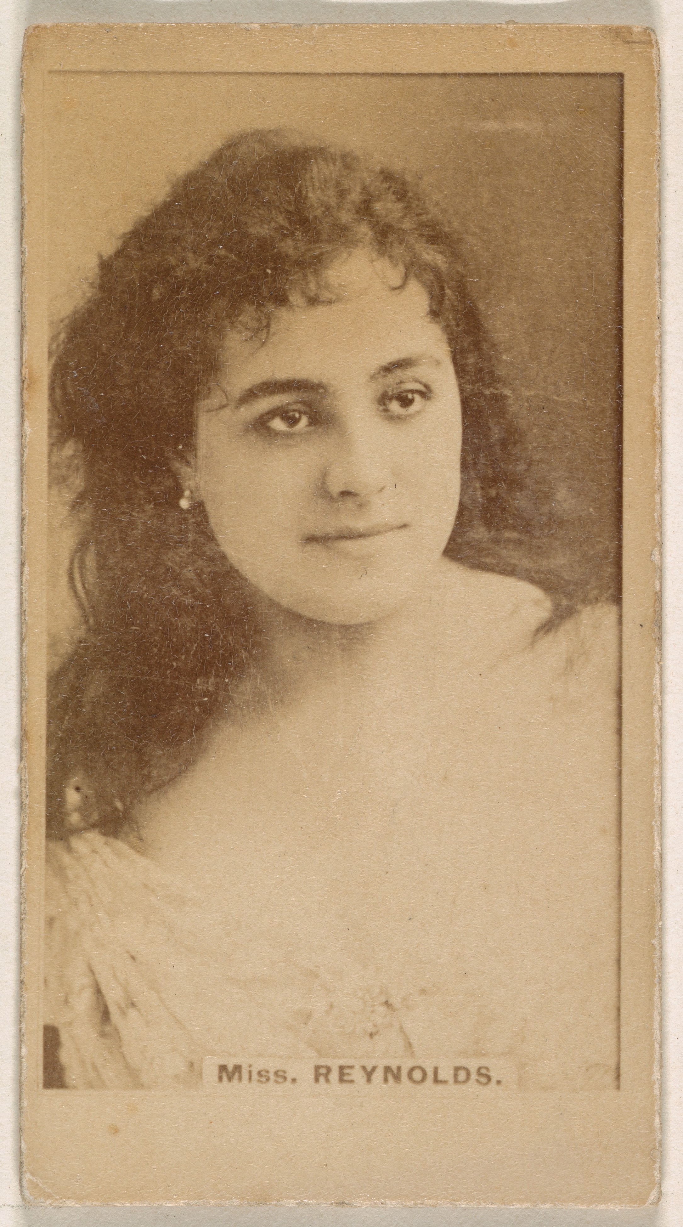 Vintage Portrait of Miss Reynolds