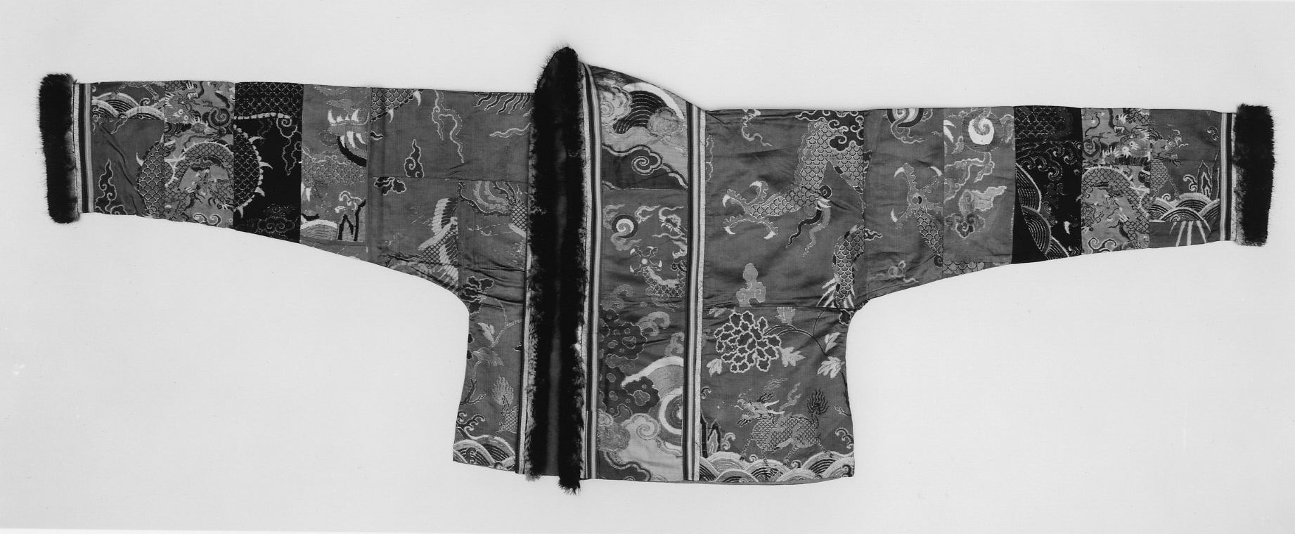 Ancient Chinese Embroidered Dragon Robe