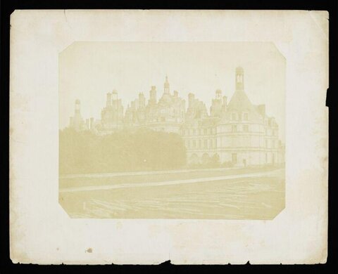 Early Photo of Chambord Castle