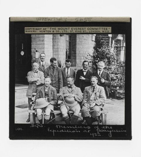 1922 Everest Expedition Group Photo