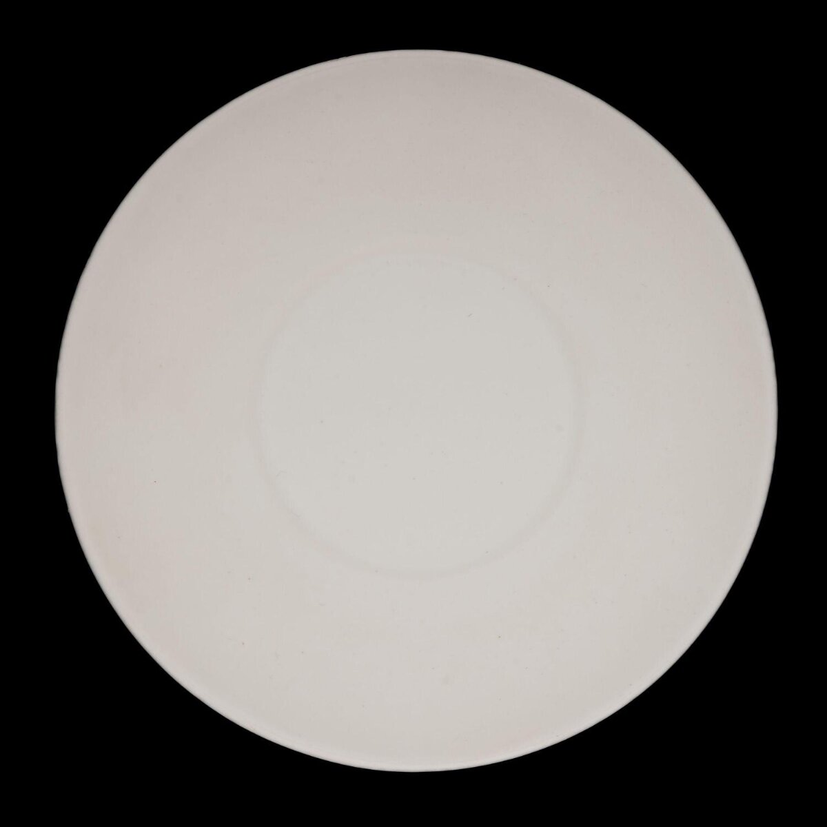 Plain White Ceramic Plate