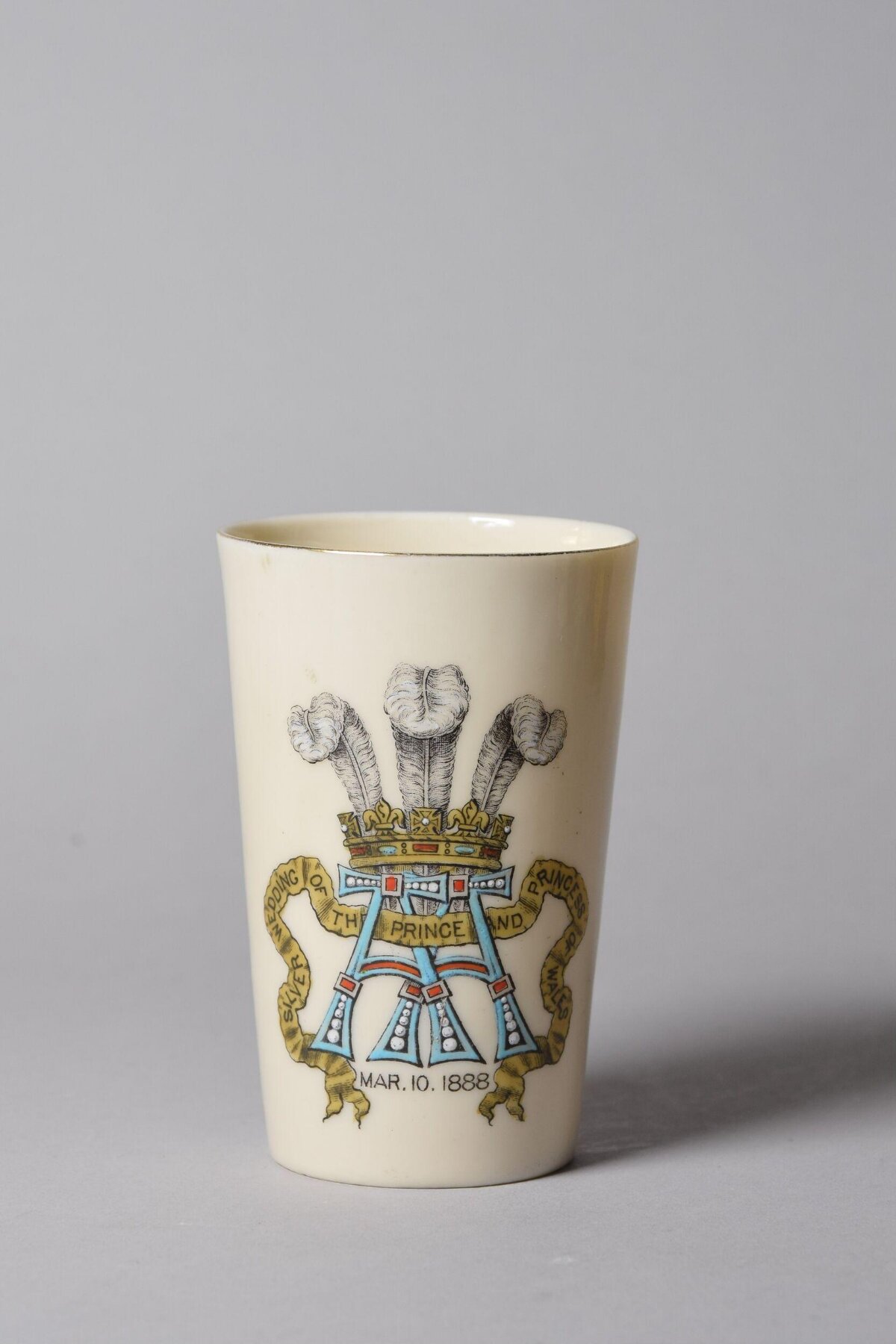 1888 Silver Wedding Commemorative Beaker