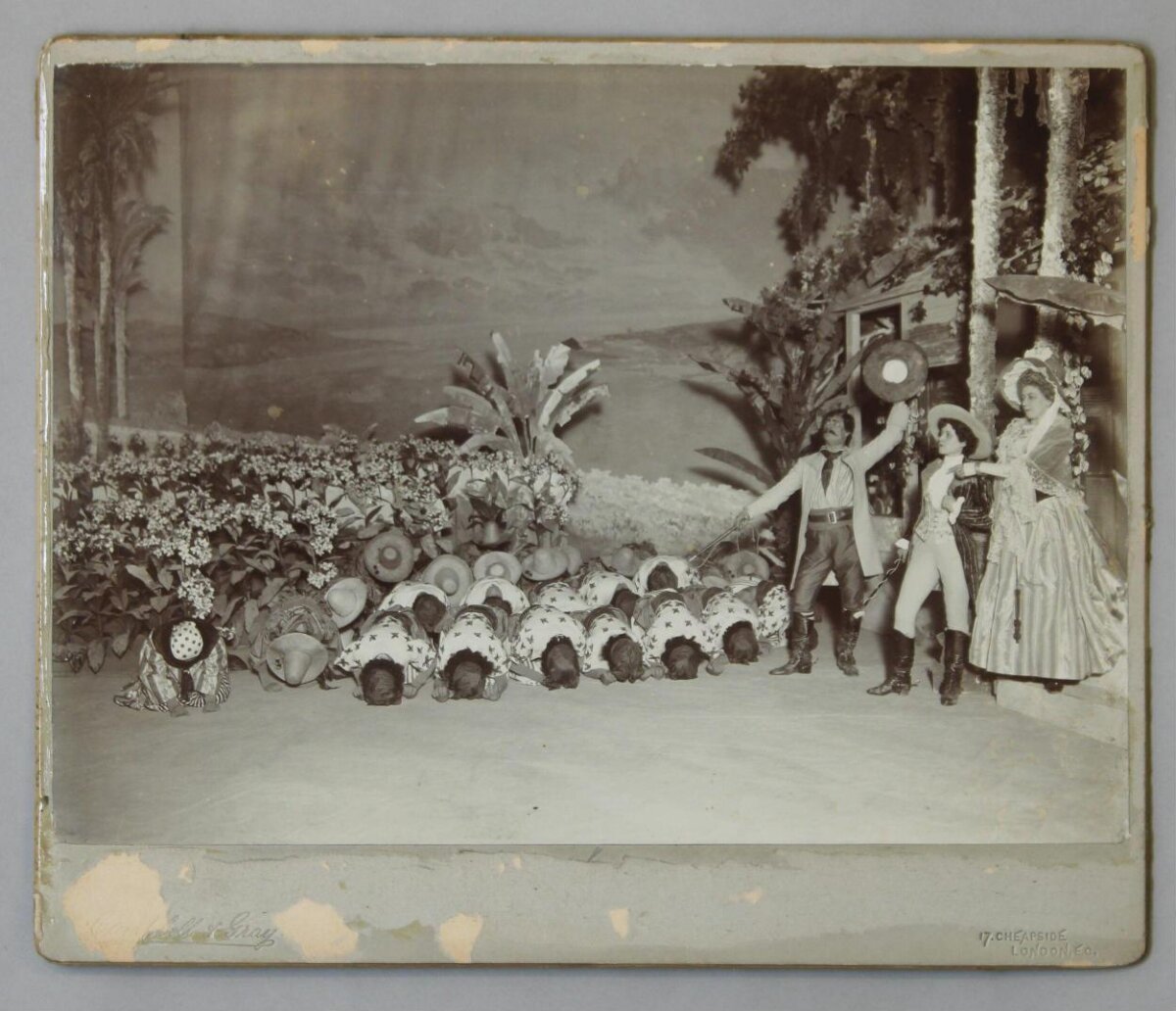 Vintage Stage Play Performance Photo