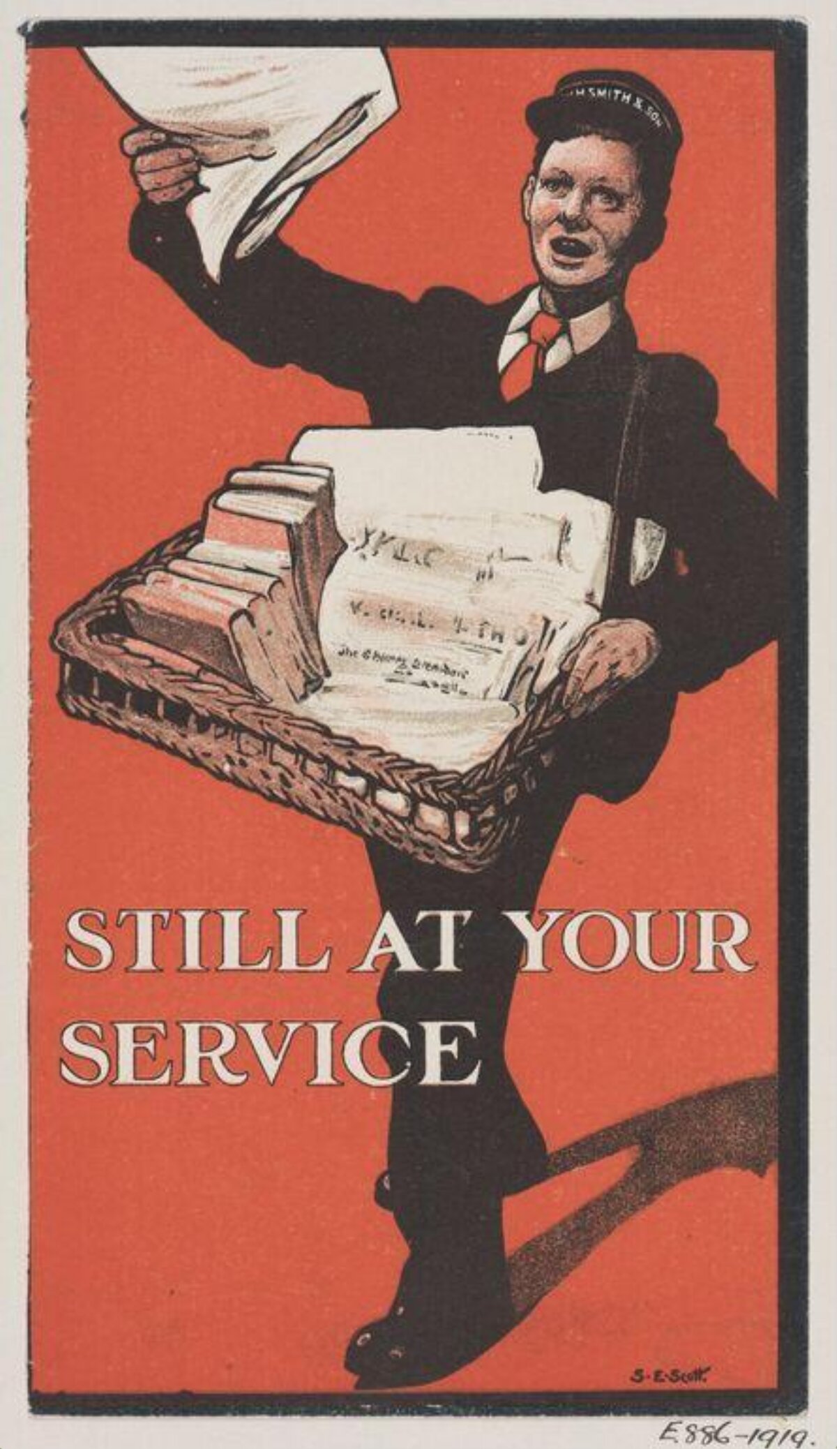 Vintage 'Still At Your Service' Advertisement
