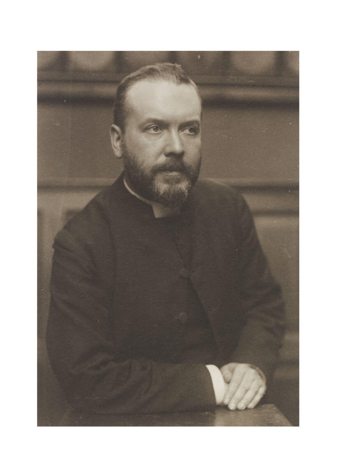 Vintage Portrait of a Clergyman