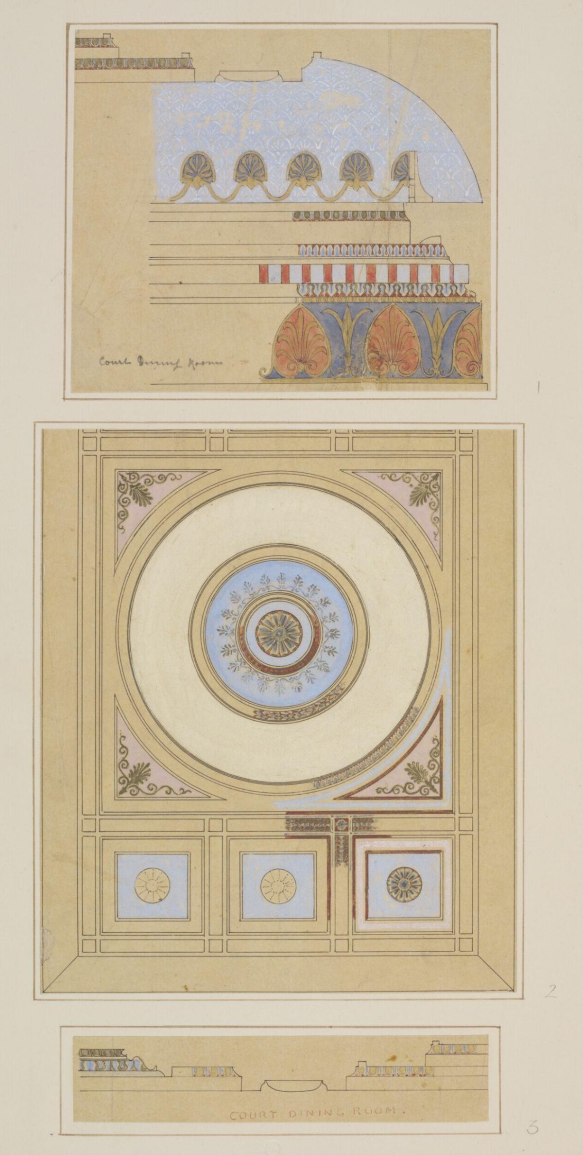 Court Dining Room Design Drawings
