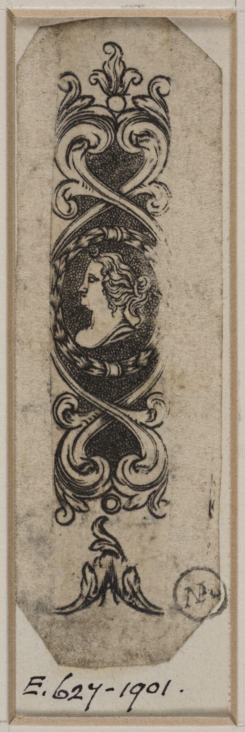 Antique Engraved Ornamental Bookmark