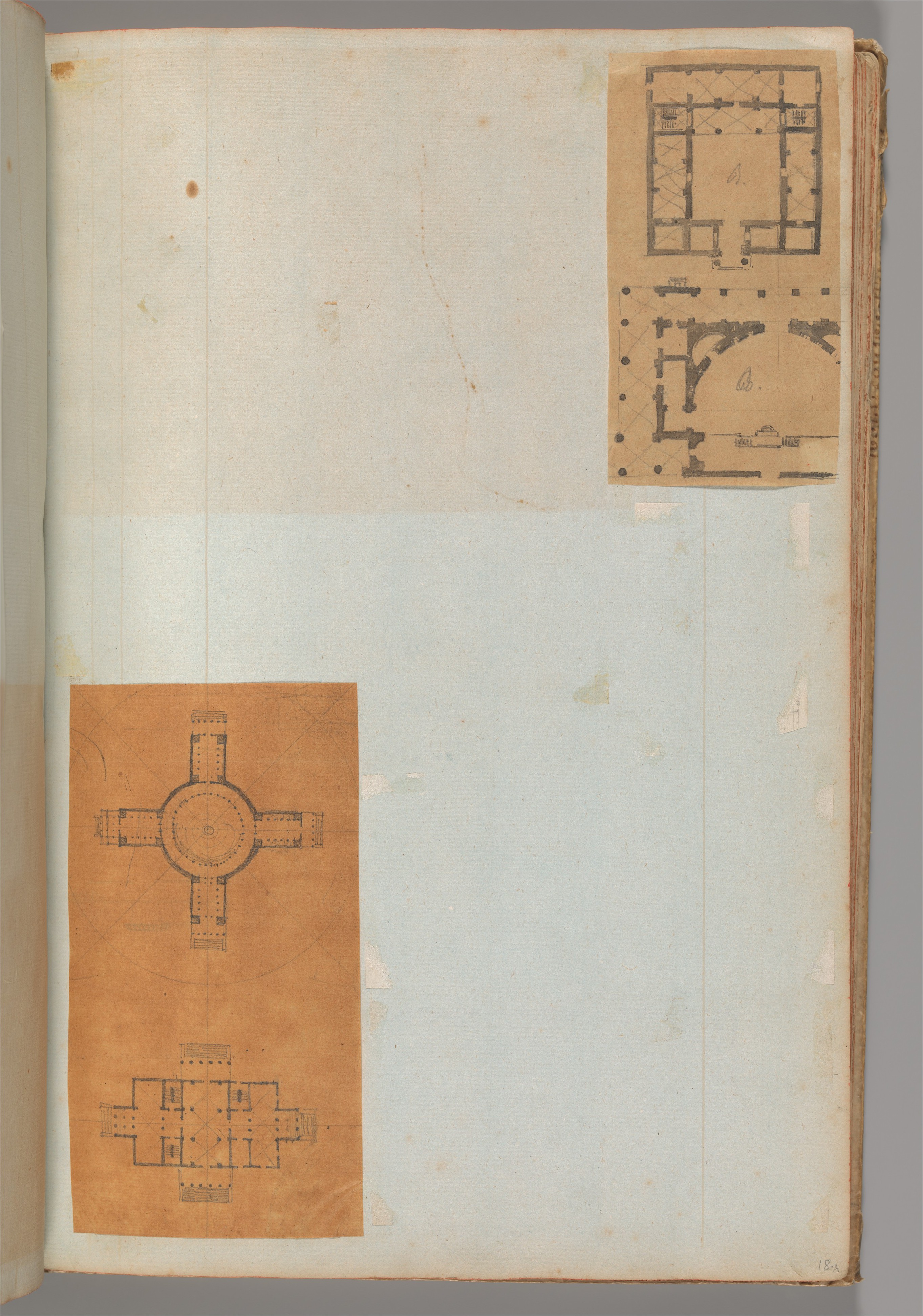 Vintage Architectural Plan Sketches