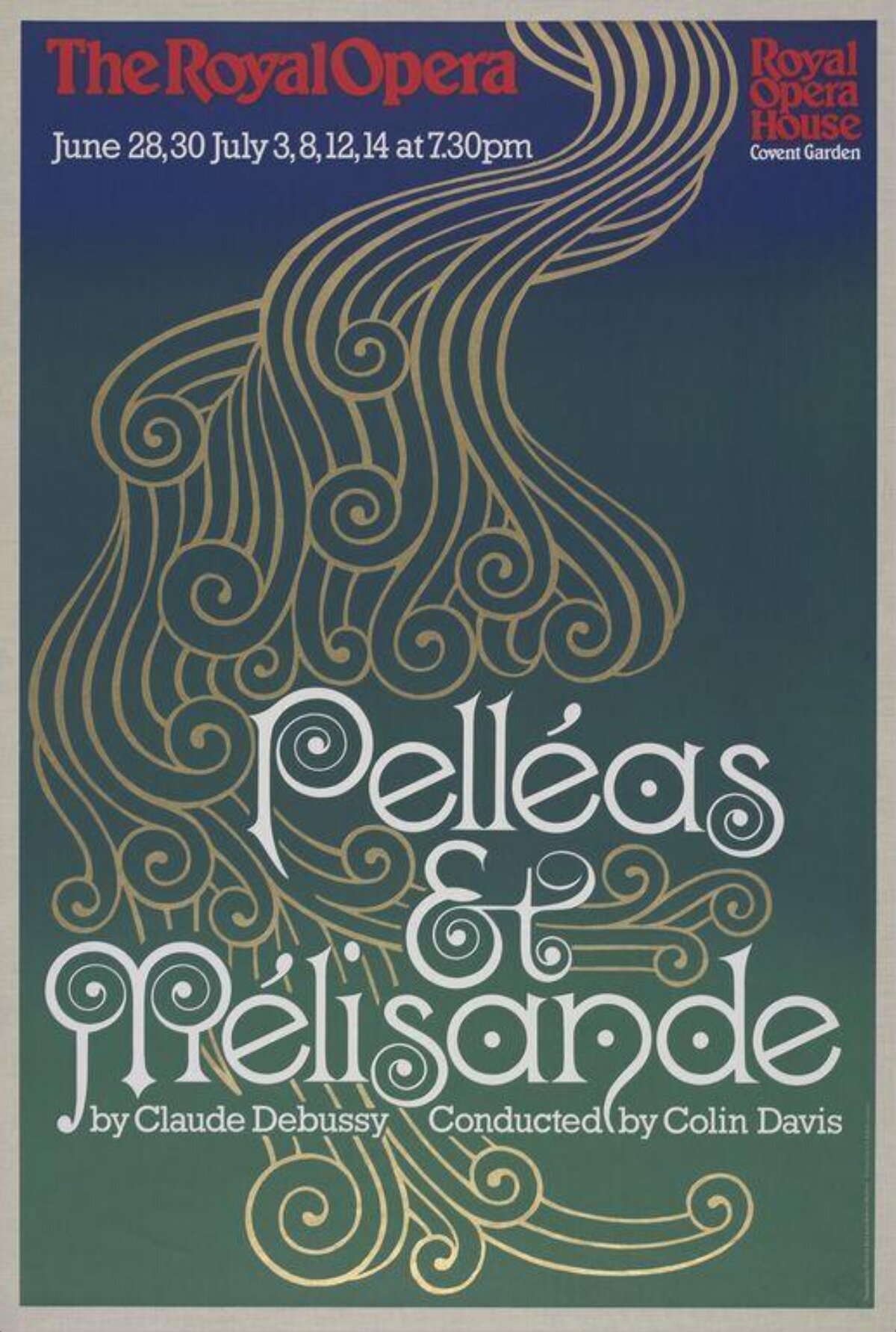 Royal Opera Pelléas et Mélisande Poster