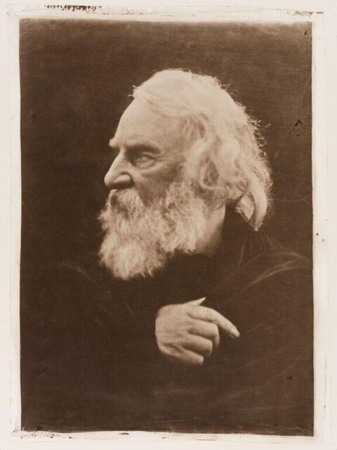 Vintage Portrait of Elderly Bearded Man