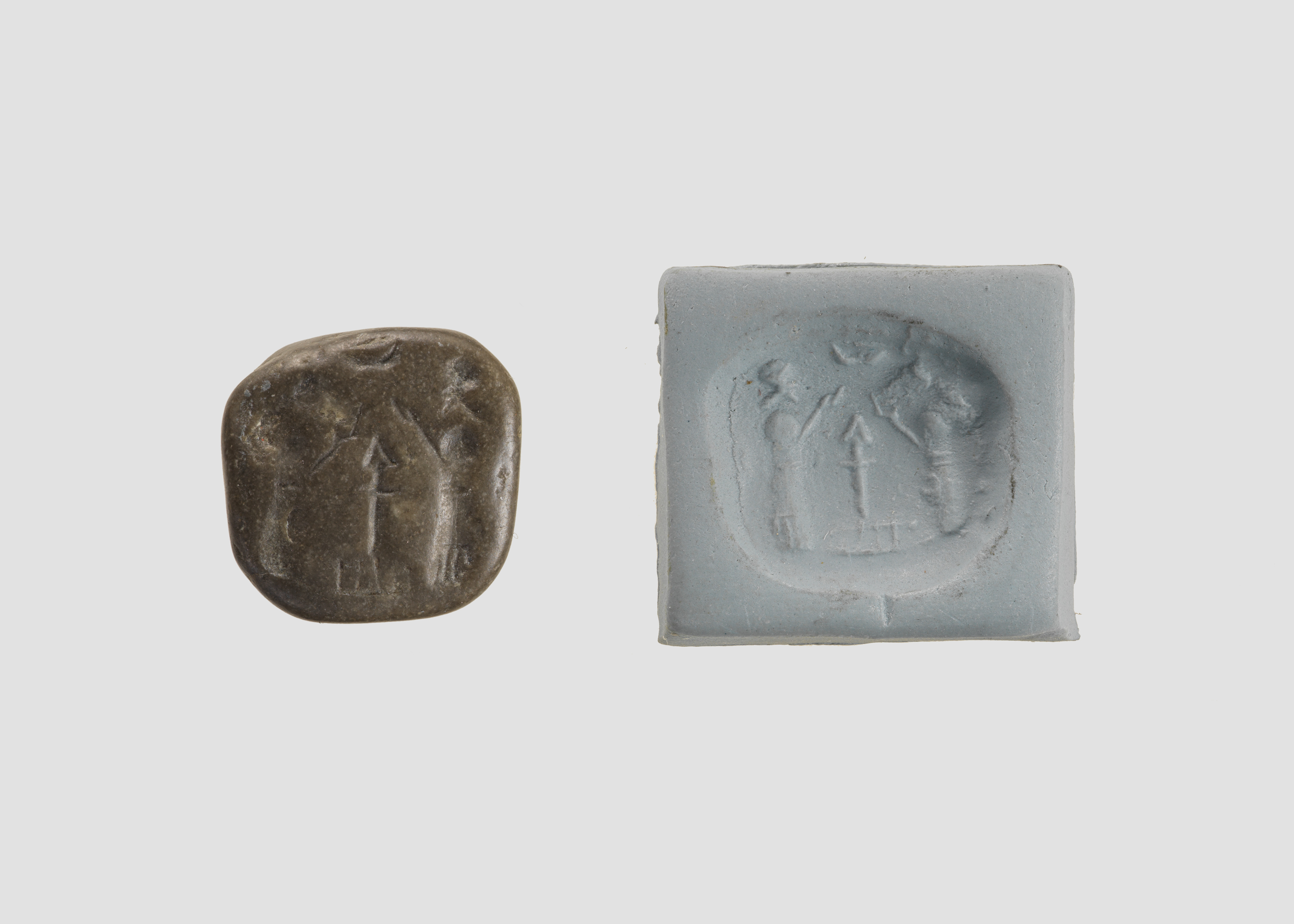 Ancient Stone Seal and Impression