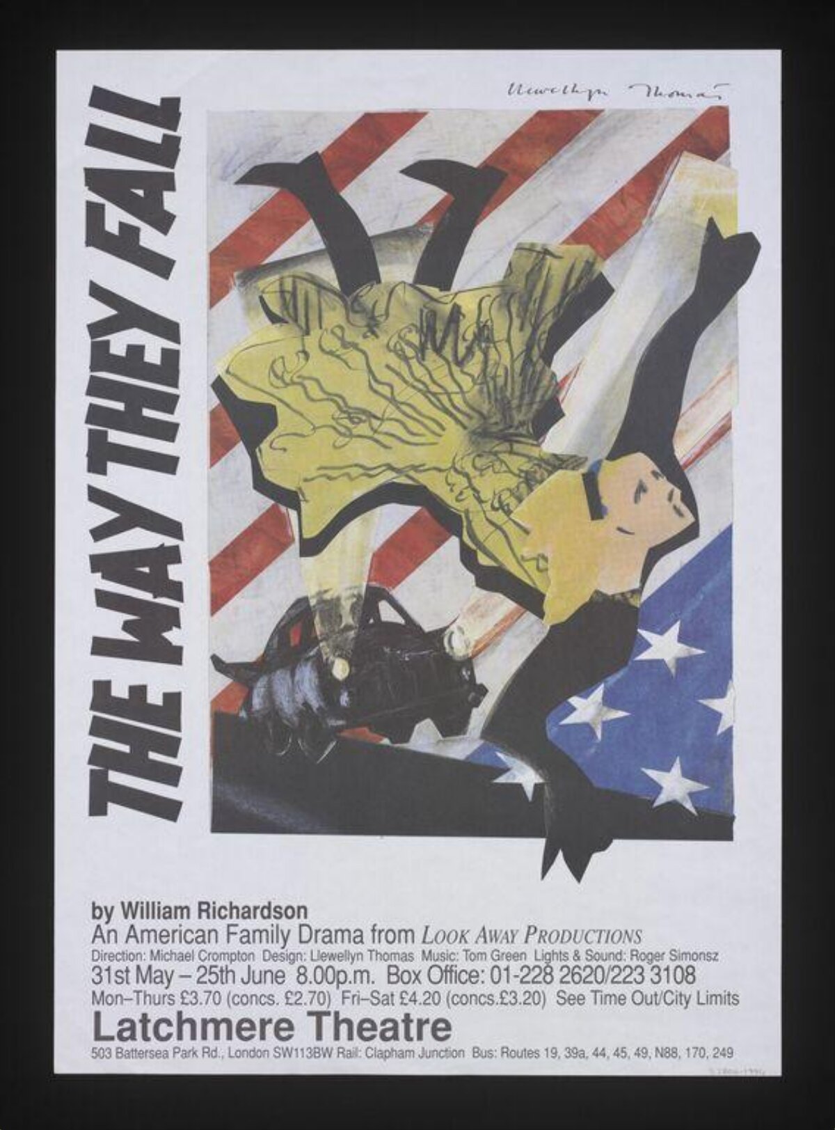 The Way They Fall Theatre Poster
