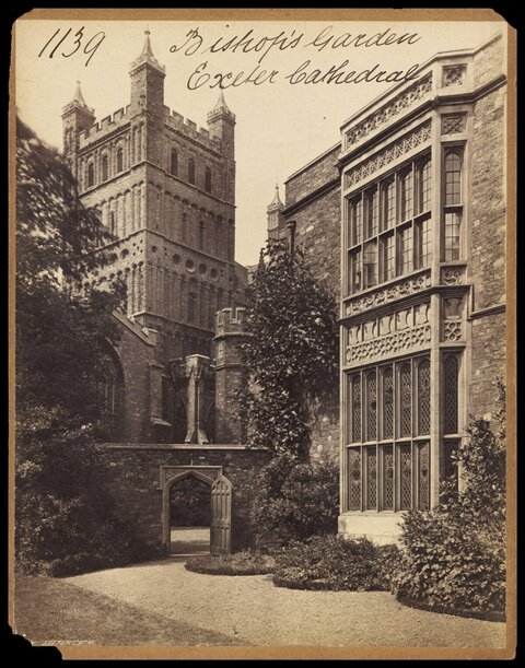 Bishop's Garden at Exeter Cathedral