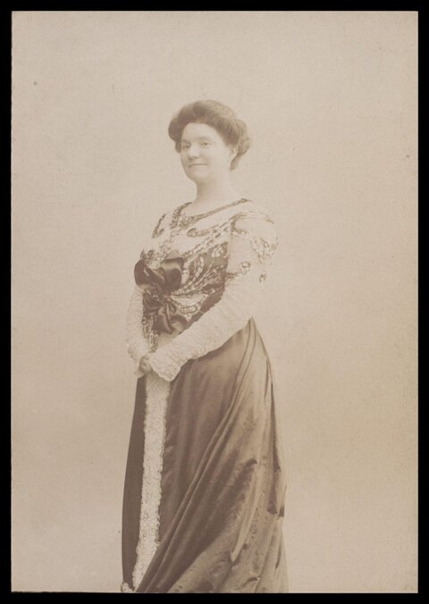 Vintage Studio Portrait of a Woman