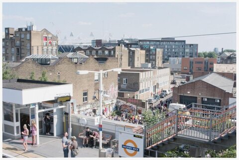 Hackney Wick Station View