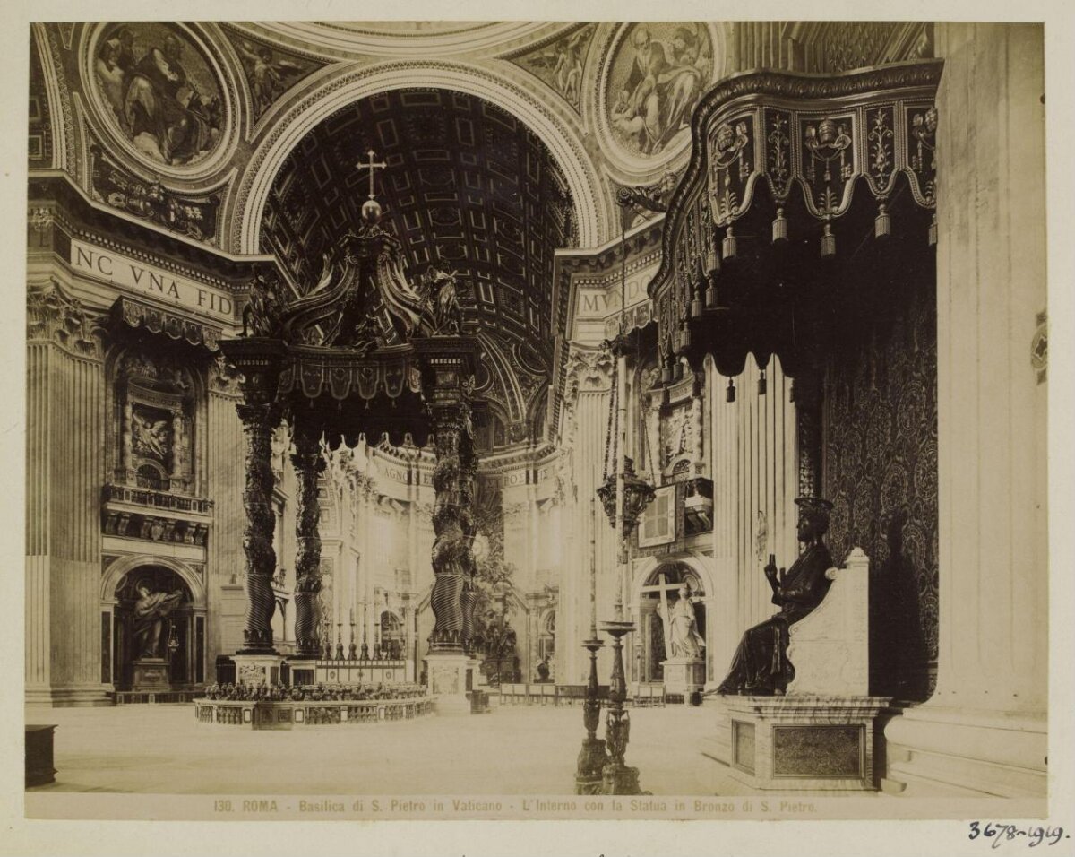 Vatican St. Peter's Basilica Interior