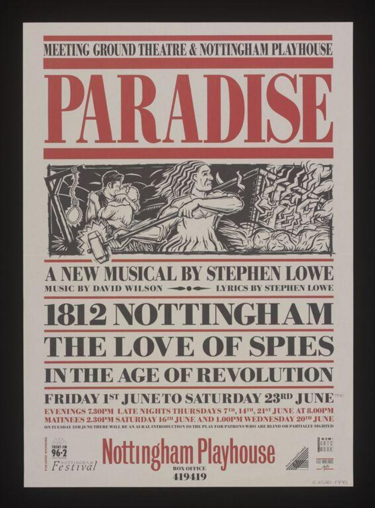 Paradise Musical Promotional Poster