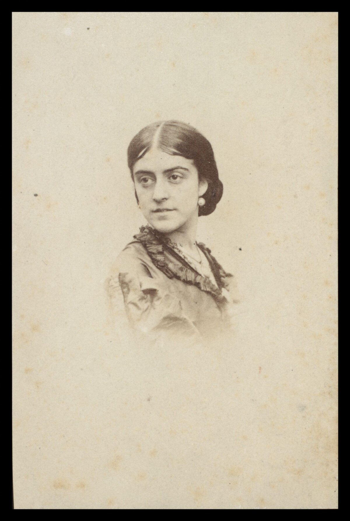 Vintage Bust Portrait of a Woman