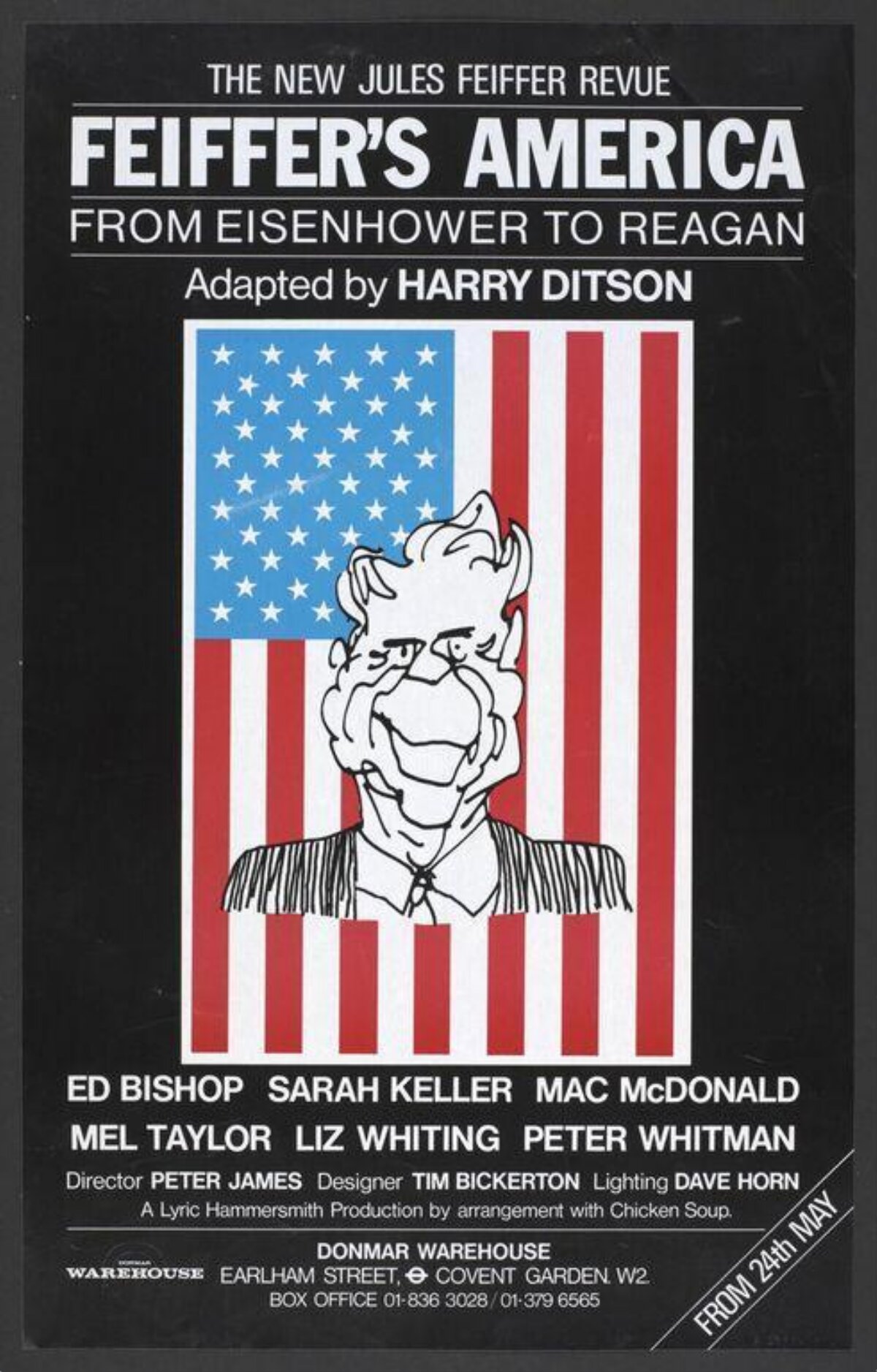 Feiffer's America Theater Poster