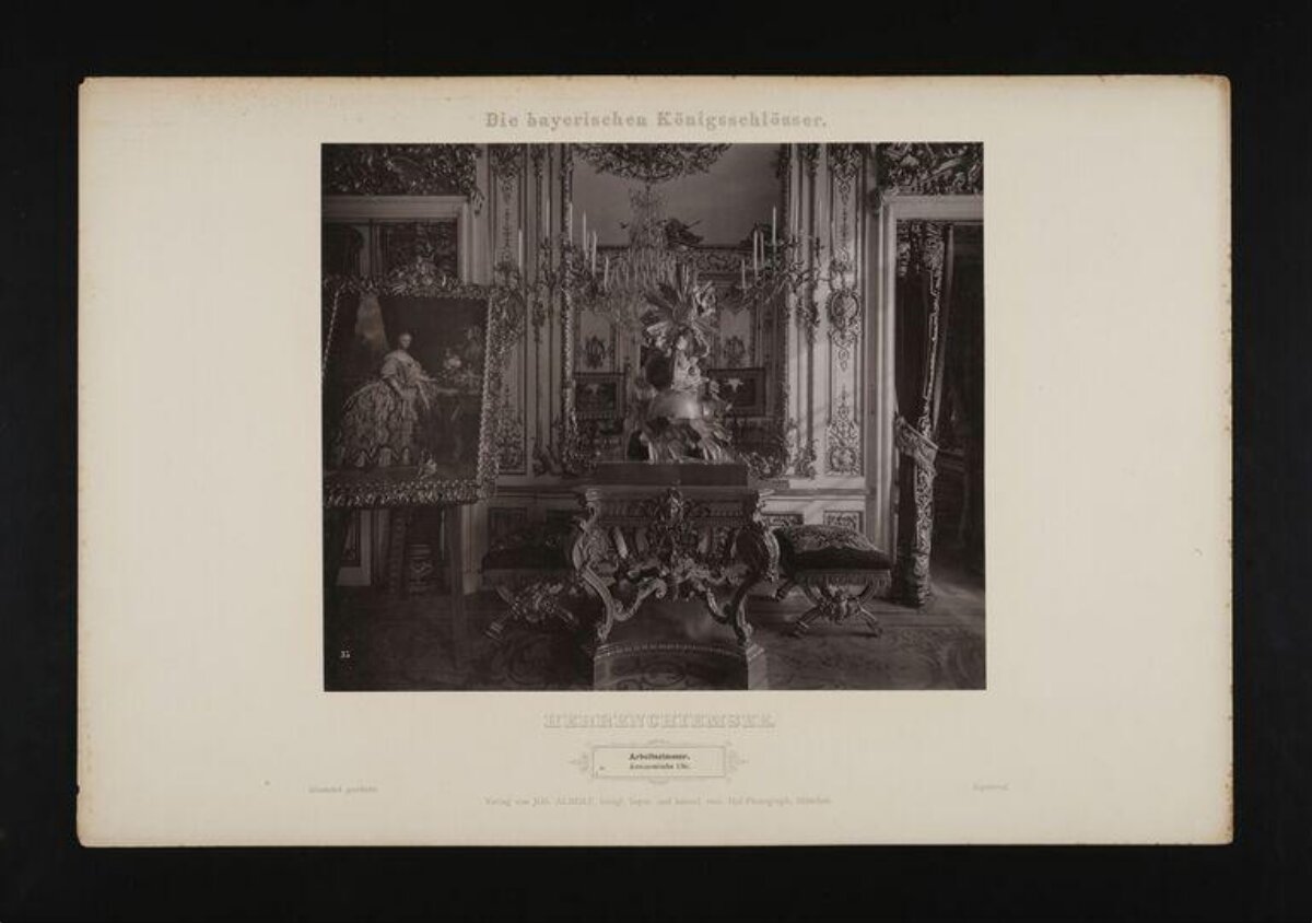 Bavarian Royal Castle Interior
