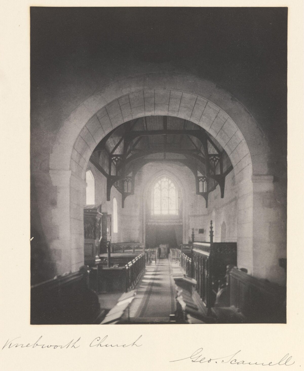 Interior of Knebworth Church