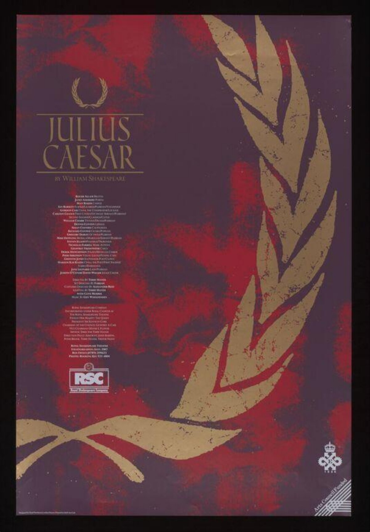 Julius Caesar Play Poster
