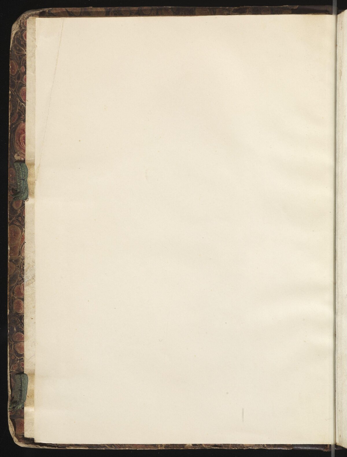 Blank Page of Old Antique Book — White Backgrounds