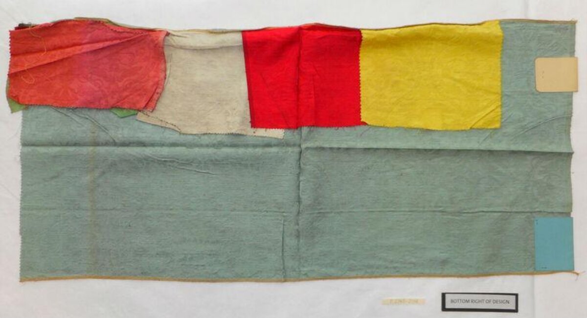 Assorted Colored Textile Fabric Swatches