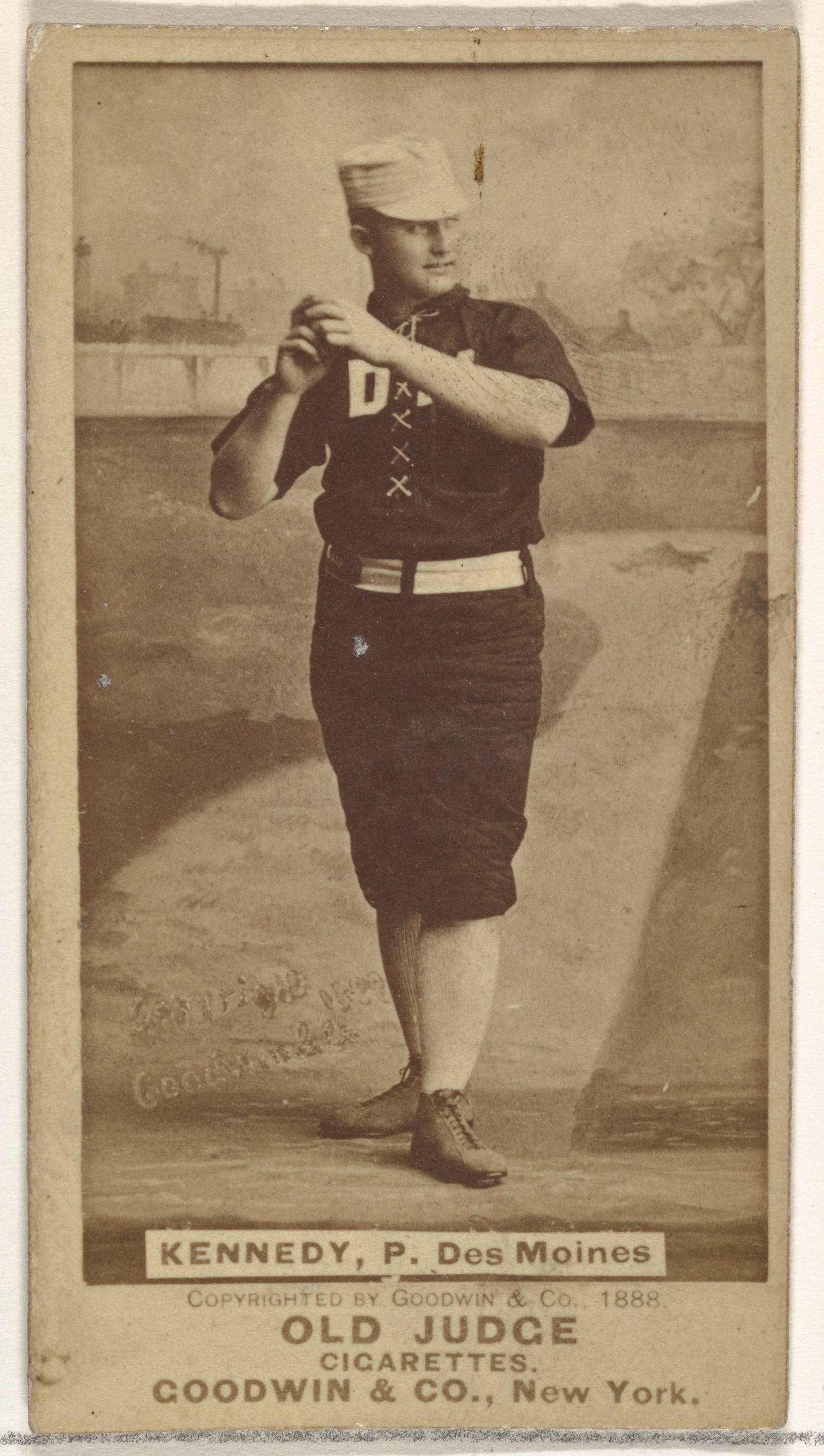 1888 Kennedy Old Judge Baseball Card