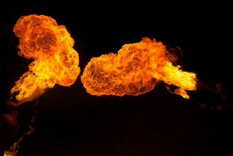 Dual Fire Breathing Performance