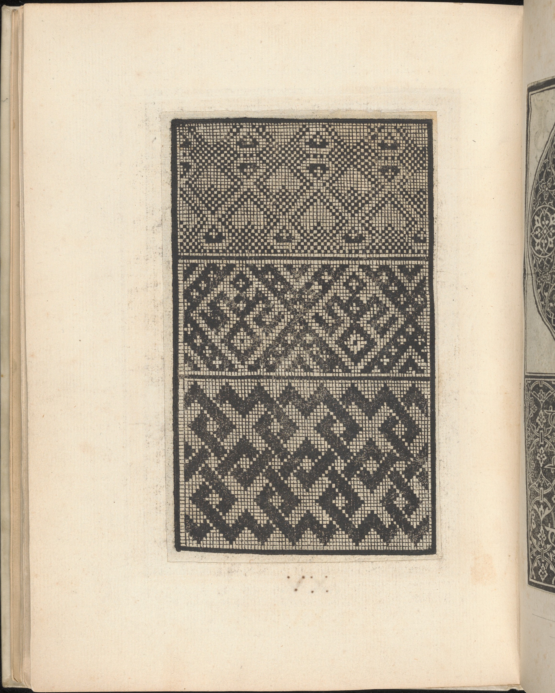 Antique Geometric Pattern Print
