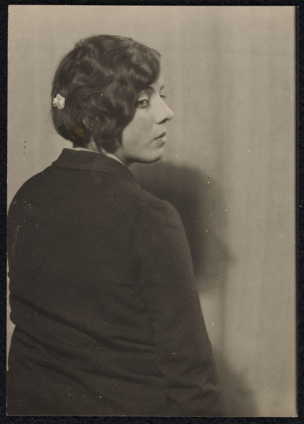 Vintage Profile Portrait of a Woman