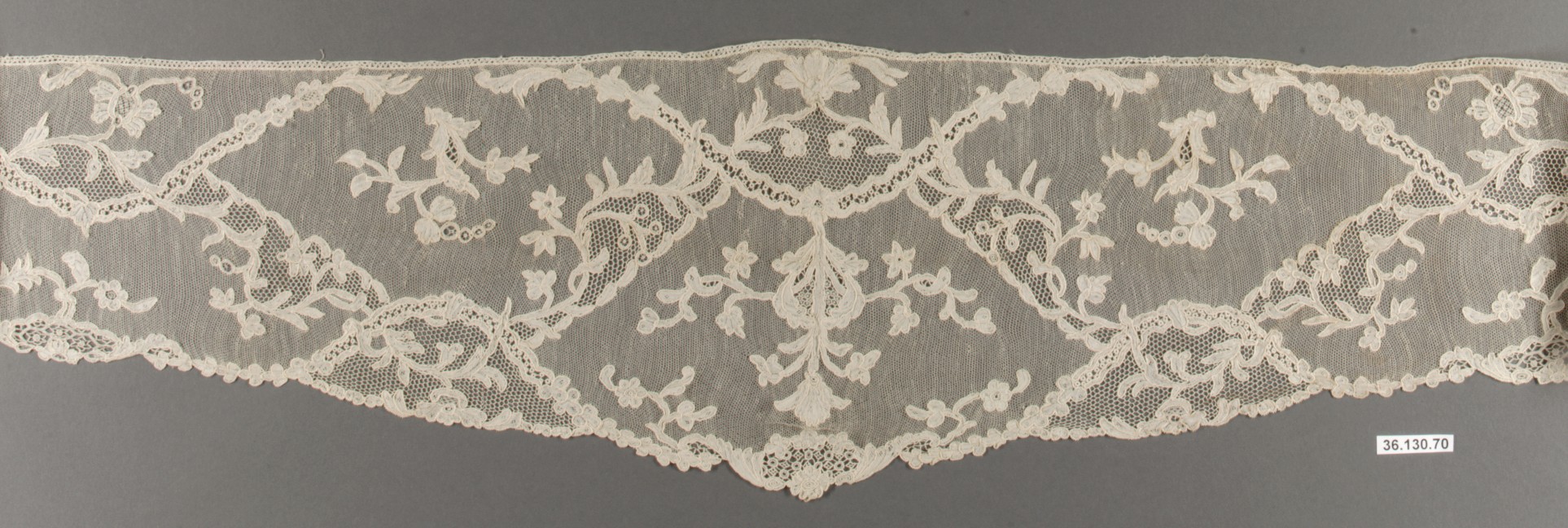 Antique Handmade Lace Border