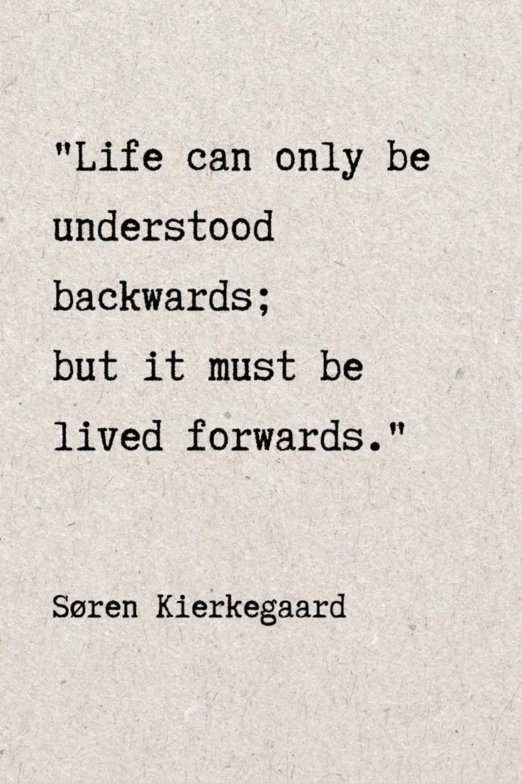 Søren Kierkegaard Life Quote