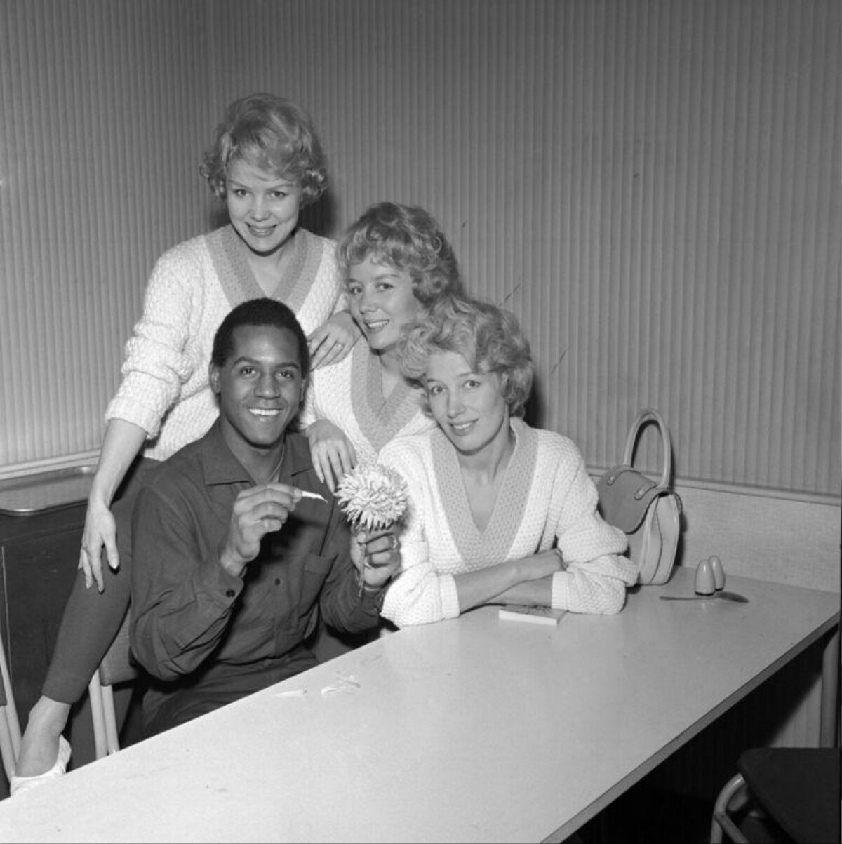 Vintage Group Portrait of Four People