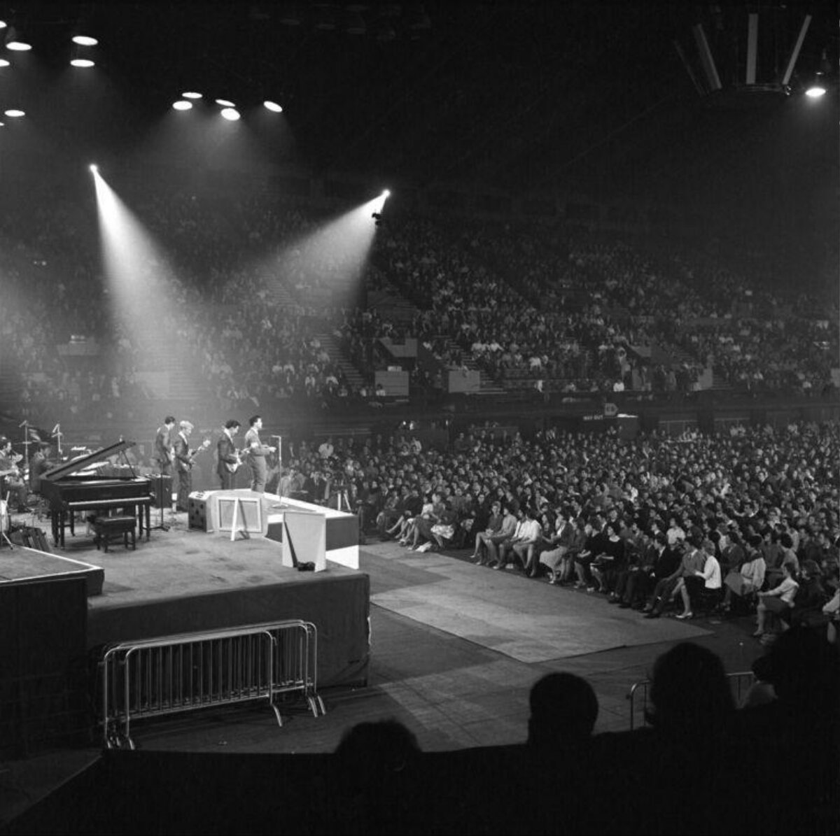 Vintage Rock Band Concert