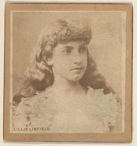 Vintage Portrait of Lillie Linfield