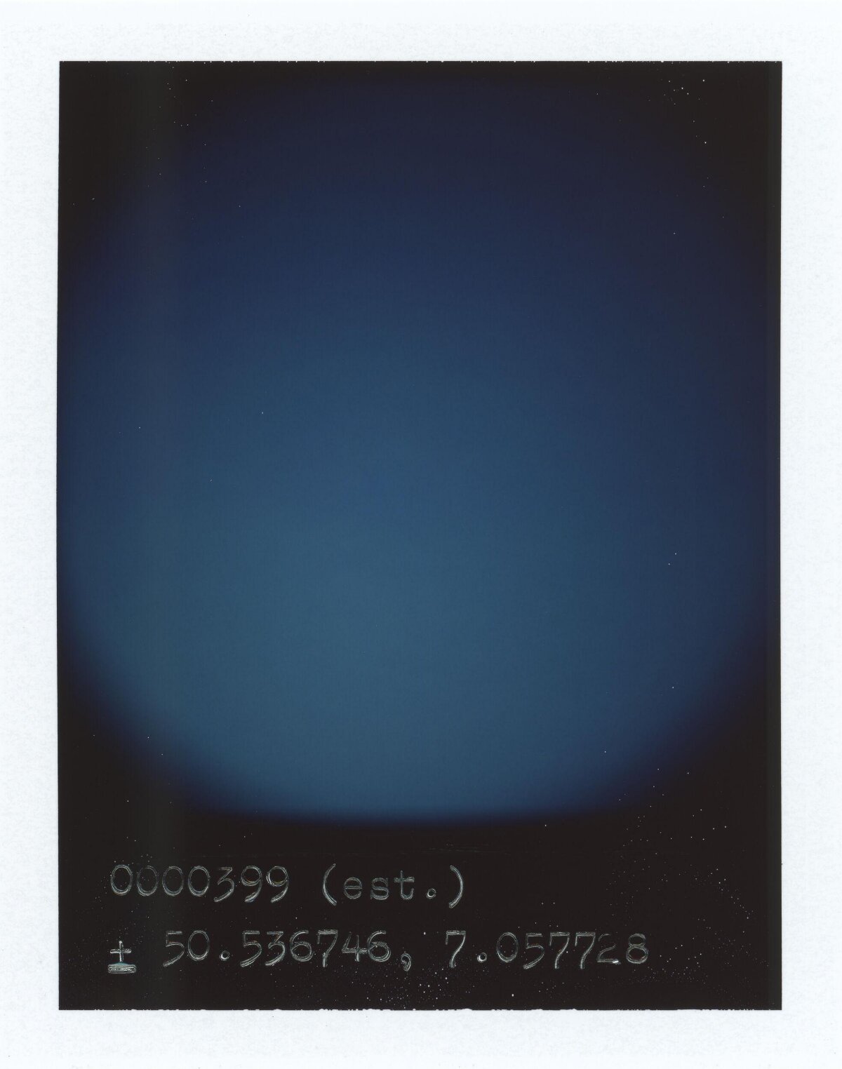 Radial Gradient Sky With Coordinates