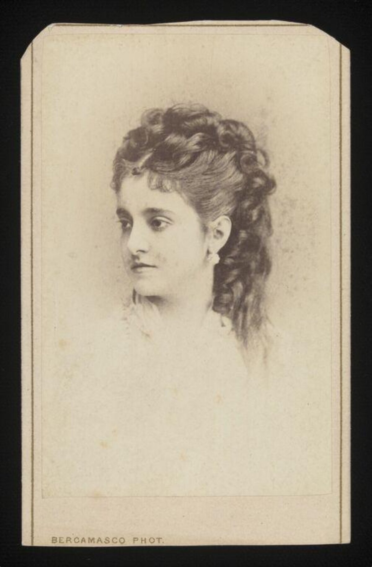 Vintage Portrait of a Young Woman